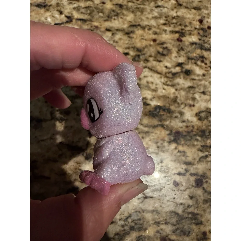 Glitter pink‎ koala Safari pet toy animal figure